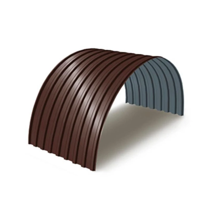 Профнастил CC10ПГ 0.5 ECOSTEEL® RAL 8017