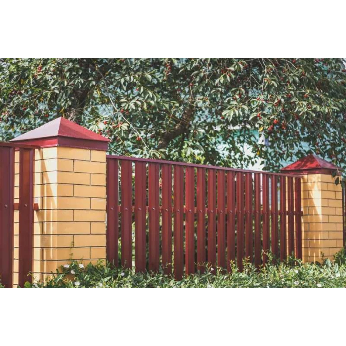 Штакетник М-образный В Grand Line 0,4 Print Premium Golden Wood Golden Wood